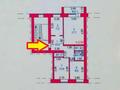 3-комнатная квартира · 62 м² · 5/5 этаж, Интернациональная 62 за 15.5 млн ₸ в Щучинске