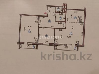 3-комнатная квартира, 111 м², 3/10 этаж, Самал 82 за 35.5 млн 〒 в Уральске