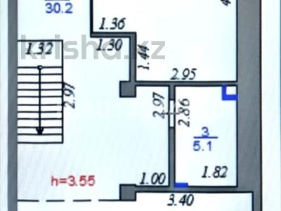 4-комнатная квартира · 191.1 м² · 11/12 этаж, Сакена Сейфуллина 8 за 88 млн ₸ в Астане, Сарыарка р-н