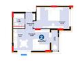 2-комнатная квартира · 45 м² · 7/9 этаж, Хусейн бен Талал 1, 11/1-2 — Горячая цена! за 27 млн ₸ в Астане, Нура р-н — фото 2