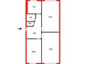 3-комнатная квартира · 61 м² · 1/5 этаж, 6 мкр. за 15 млн ₸ в Темиртау — фото 10