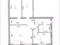 3-комнатная квартира · 107 м² · 5/5 этаж, мкр. Алтын орда, Мкр.Батыс-2 54Б — Возле новый Гипер Анвар за 36.5 млн 〒 в Актобе — фото 2
