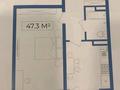 1-бөлмелі пәтер · 48 м² · 6/9 қабат, мкр Кайрат, ​24-я улица 1/1а, бағасы: 24 млн ₸ в Алматы, Турксибский р-н