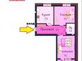 2-комнатная квартира · 66.2 м² · 3/6 этаж, Кошкарбаева 33 за 24.5 млн ₸ в Щучинске — фото 2