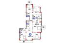 4-бөлмелі пәтер · 186.58 м², мкр Мирас, Саина 1а/1, бағасы: ~ 458.4 млн ₸ в Алматы, Бостандыкский р-н — фото 3
