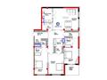 4-комнатная квартира · 186.81 м² · 1/3 этаж, мкр Мирас, Саина 1а/1 за ~ 449.8 млн ₸ в Алматы, Бостандыкский р-н — фото 3