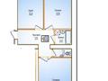 2-комнатная квартира · 65 м² · 4/9 этаж, Центральный 52/1 — ТД Сырымбет 19 СШ, Садик Арман за 28 млн ₸ в Кокшетау — фото 3