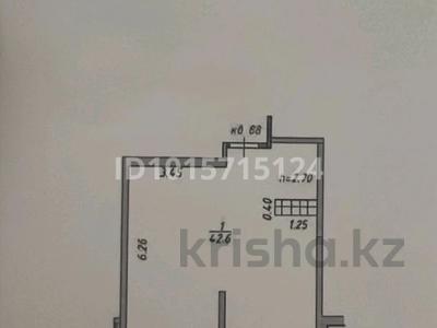 1-бөлмелі пәтер · 42.9 м² · 9/9 қабат, Кульджинский тракт — Бухтарминская, бағасы: 23.5 млн ₸ в Алматы, Турксибский р-н