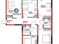 4-комнатная квартира · 106 м² · 6/6 этаж, Кайрат микрорайон 716/16 — Продажа 4-комн. квартиры \bm{106\text{ м}^2} в ЖК Dream City Eco (Блок B) от BI Group! Ключи и документы на руках! Самый лучший видовой этаж — панорама просто огонь за ~ 57.3 млн ₸ в Алматы, Турксибский р-н