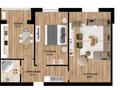 2-комнатная квартира · 71.67 м² · 5/5 этаж, мкр. Алтын орда 49Л за 19.5 млн ₸ в Актобе — фото 5