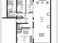 4-комнатная квартира · 155 м² · 18/18 этаж, Абая 164/5 — Брусиловского за ~ 82.2 млн ₸ в Алматы, Бостандыкский р-н
