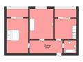 2-бөлмелі пәтер · 80.3 м² · 6/6 қабат, Пушкина 1, бағасы: ~ 44.2 млн ₸ в Костанае — фото 2