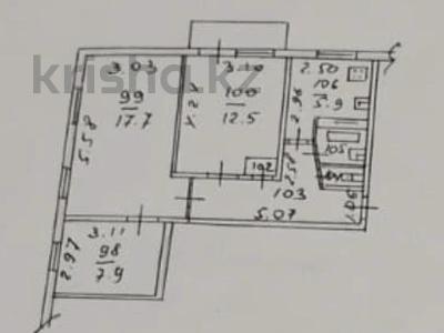 3-комнатная квартира · 56 м² · 4/4 этаж, Ораза Исаева за 30 млн ₸ в Алматы, Алмалинский р-н