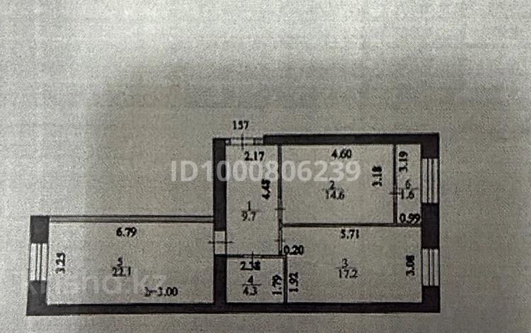 2-комнатная квартира · 70 м² · 2/12 этаж, Аль-Фараби 7/3 за 41 млн 〒 в Астане, Есильский р-н — фото 2