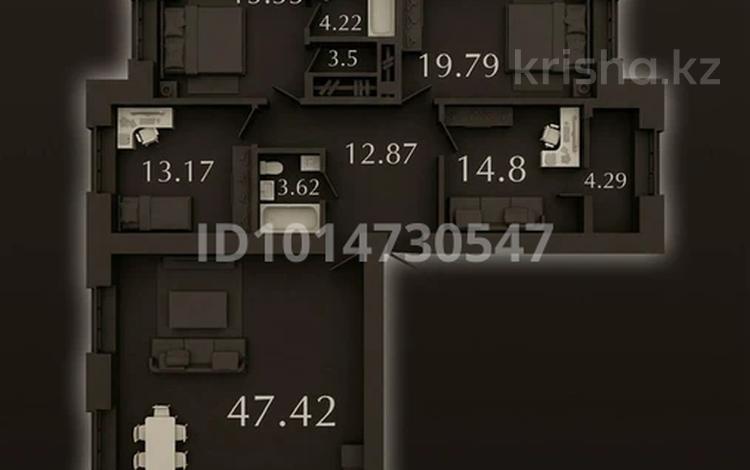 5-бөлмелі пәтер · 137 м² · 3/7 қабат, Алтын орда ш/а. 351, бағасы: 62.5 млн ₸ в Актобе, мкр. Алтын орда — фото 2