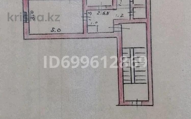 3-бөлмелі пәтер · 52.6 м² · 2/2 қабат, Т. Байтерекулы — Черемушках, бағасы: 7.5 млн ₸ в Туркестане — фото 2