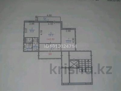 2-комнатная квартира · 54 м² · 7/9 этаж, мкр Юго-Восток, Мкр Юго-Восток, мкр Гульдер 1 — Супермаркет Norma за 18.7 млн ₸ в Караганде, Казыбек би р-н