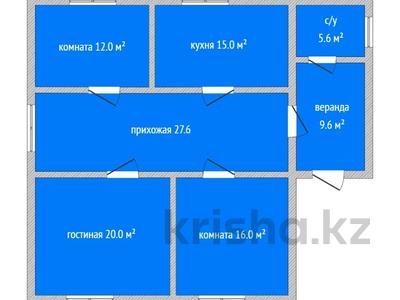 Отдельный дом · 3 комнаты · 105.8 м² · 12 сот., Южный 248 за 55 млн ₸ в Мичуринское