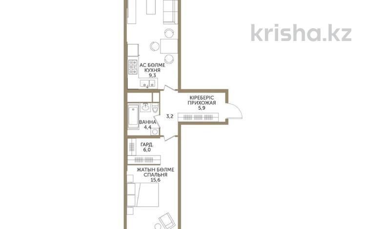 2-комнатная квартира, 62 м², 13/16 этаж, Розыбакиева — Ескараева за 54 млн 〒 в Алматы, Бостандыкский р-н — фото 12