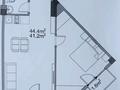 2-комнатная квартира · 44 м² · 3/7 этаж, Кушаубери 1 за 39 млн ₸ в  — фото 3