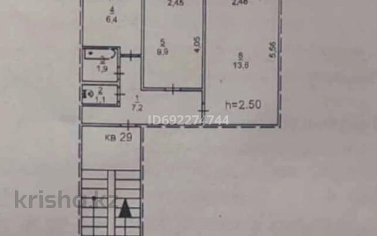 2-комнатная квартира, 42 м², 5/5 этаж, Мәшһүр Жүсіп — За ТД “Достық” за 9 млн 〒 в Экибастузе — фото 2