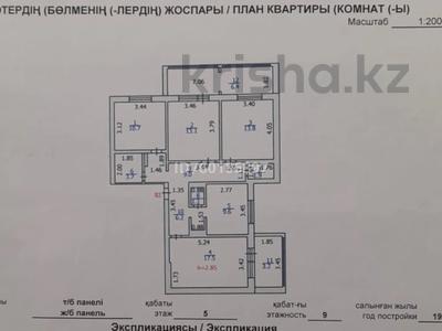 4-бөлмелі пәтер · 97 м², Шашубая Кошкарбаева 3 — Центральный рынок , ТД Феникс, бағасы: 34 млн 〒 в Балхаше