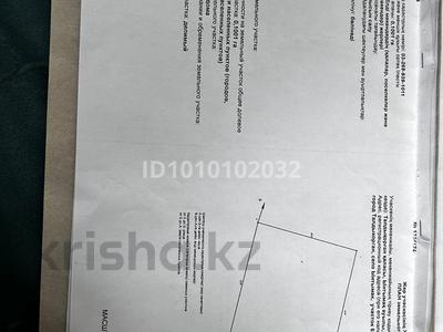 Жер телімі · 10 сотық, село Ынтымак, бағасы: 7.5 млн ₸ в Талдыкоргане