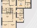 4-бөлмелі пәтер · 179.2 м² · 2/5 қабат, Строителей 34/1, бағасы: 122 млн ₸ в Караганде, Казыбек би р-н — фото 5