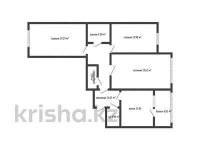 3-комнатная квартира · 96.2 м² · 9/9 этаж, Курганская 2г за ~ 45.5 млн ₸ в Костанае