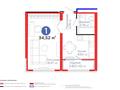 1-комнатная квартира · 34.52 м² · 3/17 этаж, Улы Дала 10 за 25 млн ₸ в Астане, Нура р-н