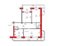 3-бөлмелі пәтер · 90.6 м² · 4/5 қабат, Богенбай Батыра 101/79 — Пушкина, бағасы: 130 млн ₸ в Алматы, Медеуский р-н — фото 13