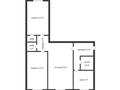 3-комнатная квартира · 60 м² · 1/5 этаж, улица Мангельдина 34 — 8-й микрорайон за 25 млн ₸ в Шымкенте, Туран р-н — фото 9