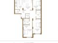 4-комнатная квартира · 127.39 м² · 2/12 этаж, Достык 8/2 за ~ 86.6 млн ₸ в Астане, Есильский р-н