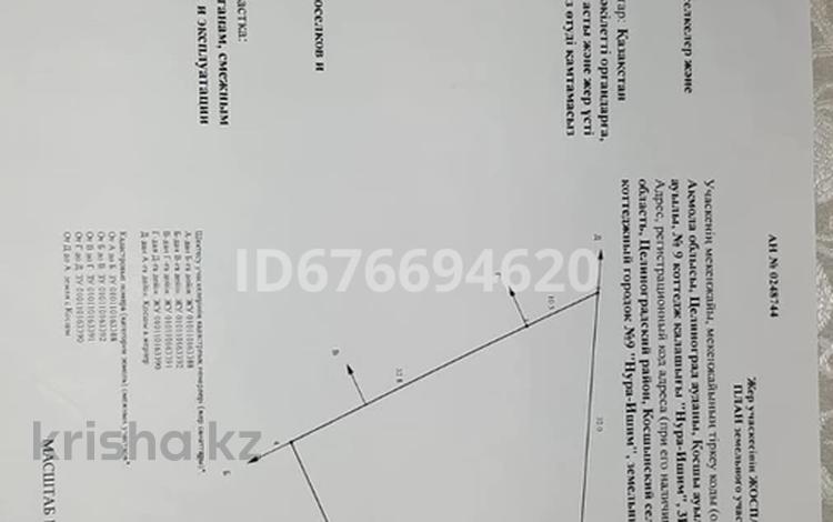 Участок · 10 соток, Vip городок 9 за 10.5 млн 〒 в Косшы — фото 4
