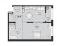 2-комнатная квартира · 50 м² · 6/6 этаж, Халиулина 140/4 за 37 млн ₸ в Алматы, Медеуский р-н — фото 2