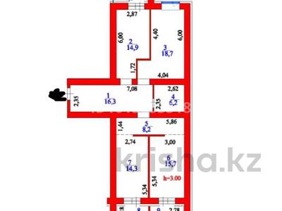 3-бөлмелі пәтер · 100 м² · 11/12 қабат, Жумекен Нажимеденов 38, бағасы: 42.8 млн ₸ в Астане, Сарайшык р-н