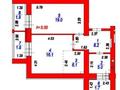 2-комнатная квартира · 60 м² · 10/12 этаж, ​Улица Шамши Калдаяков, 46 за 22 млн ₸ в Астане, Сарайшык р-н — фото 3
