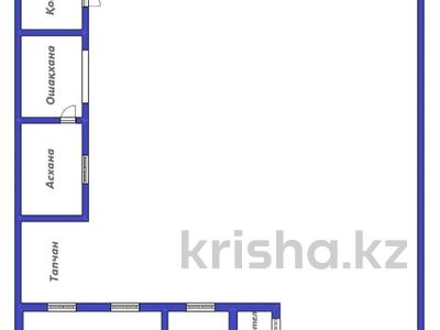 Отдельный дом • 4 комнаты • 170 м² • 8 сот., Исатай Тайманов 19 за 20 млн 〒 в Туркестане