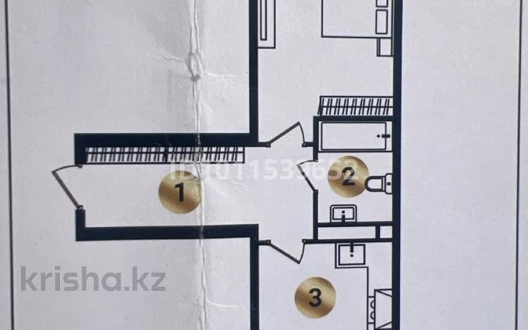 2-комнатная квартира · 48.38 м² · 4/9 этаж, мкр Кайрат, Сыбызгы 27 за 22.8 млн ₸ в Алматы, Турксибский р-н — фото 2