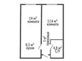 2-бөлмелі пәтер · 47.5 м² · 4/9 қабат, микрорайон Аккент — Хабарласыңыздар, бағасы: 31 млн ₸ в Алматы, Алатауский р-н — фото 15