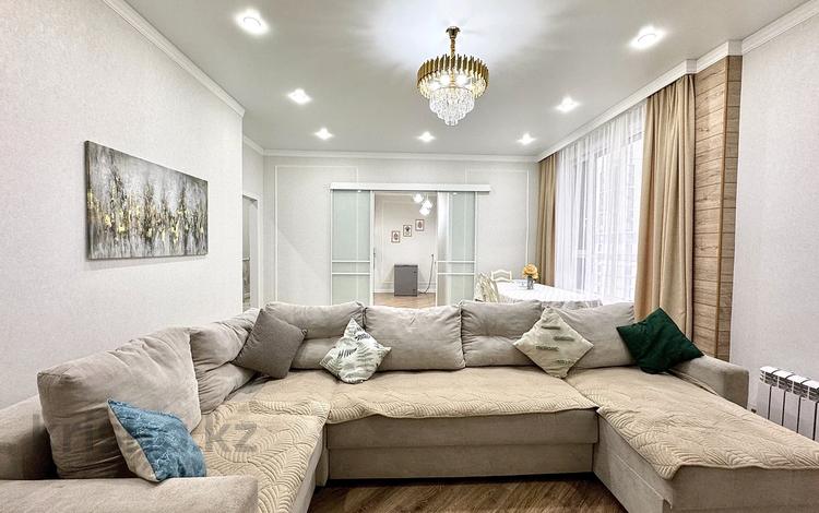 3-комнатная квартира · 105 м² · 9/16 этаж, Санжара Асфендиярова за 61 млн ₸ в Астане, Нура р-н — фото 2