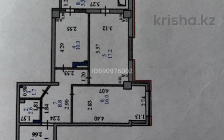 2-комнатная квартира, 64.7 м², 13/17 этаж, Сатпаева 25 — Момышұлы-Сатпаева за 28.5 млн 〒 в Астане, Алматы р-н — фото 2