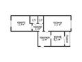 2-бөлмелі пәтер · 53.2 м² · 4/5 қабат, 8-ші шағым аудан 16, бағасы: 29 млн ₸ в Костанае, 8-й микрорайон — фото 2