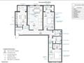 3-комнатная квартира · 118.8 м² · 1/3 этаж, мкр Нур Алатау, Какимбек Салыков 42 — Рядом со школой Тамос за 104.9 млн ₸ в Алматы, Бостандыкский р-н — фото 2