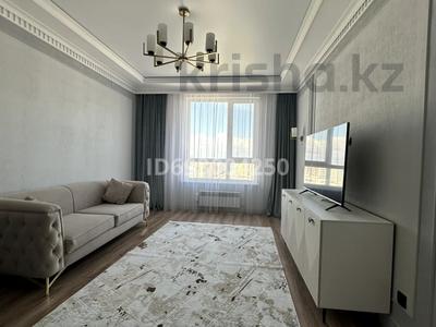 2-бөлмелі пәтер, 70 м², 15 қабат ай сайын, Омарова 2 — И. Омарова, бағасы: 300 000 〒 в Астане, Есильский р-н