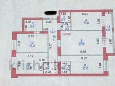 4-бөлмелі пәтер · 127 м² · 2/9 қабат, Кайым Мухамедханов, бағасы: 94 млн ₸ в Астане, Нура р-н