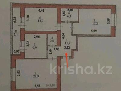 3-бөлмелі пәтер, 83.3 м², 1/10 қабат, Улы Дала 37 — Казыбек Би, бағасы: 45.6 млн 〒 в Астане, Есильский р-н