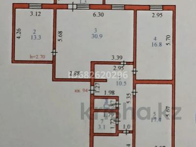 4-бөлмелі пәтер · 104 м² · 4/6 қабат, Бараева, бағасы: 47 млн ₸ в Астане, р-н Байконур
