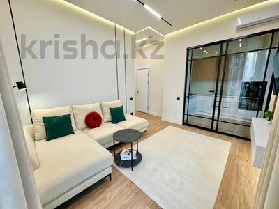 2-комнатная квартира · 60 м² · 9/20 этаж, Гагарина 310 за 500 000 〒 в Алматы, Бостандыкский р-н