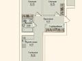 3-комнатная квартира · 71 м² · 8/9 этаж, Кенесары 64 — Центр / университет за 24.4 млн ₸ в Кокшетау — фото 2